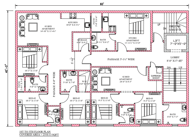 Jacaranda Luxury apartments 5